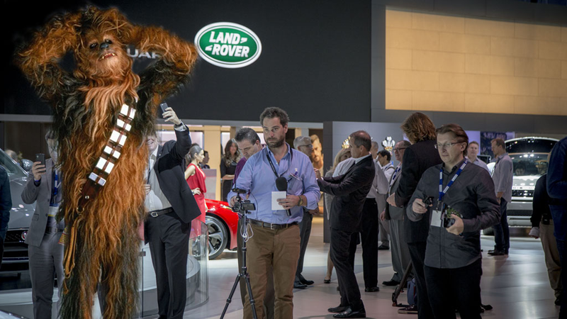 Illustration for article titled Is It Time For Booth Babes To Be Replaced With Wookiees?